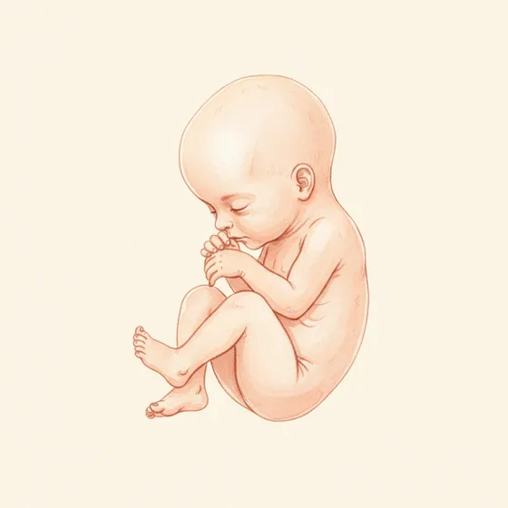 Baby in Schwangerschaftswoche 12
