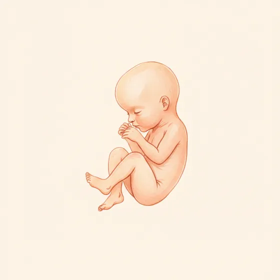 Baby in Schwangerschaftswoche 13