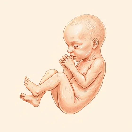 Baby in Schwangerschaftswoche 16