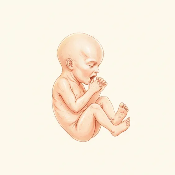 Baby in Schwangerschaftswoche 18