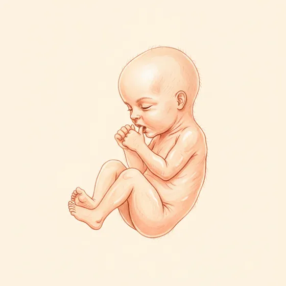 Baby in Schwangerschaftswoche 20