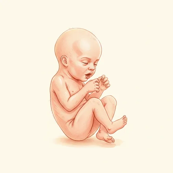 Baby in Schwangerschaftswoche 21
