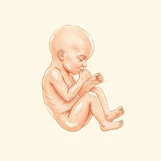 Baby in Schwangerschaftswoche 24