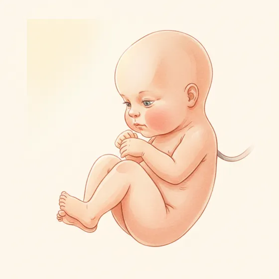 Baby in Schwangerschaftswoche 26