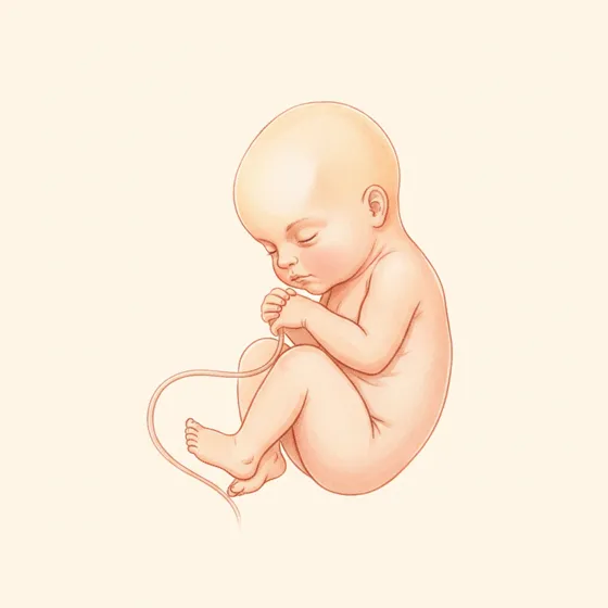 Baby in Schwangerschaftswoche 27