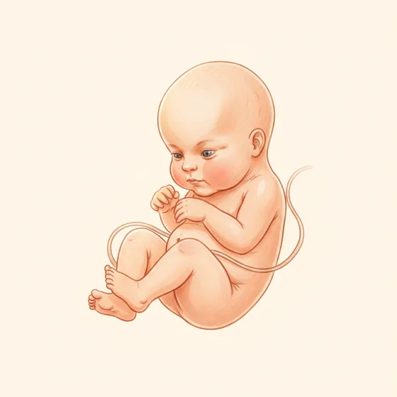Baby in Schwangerschaftswoche 30