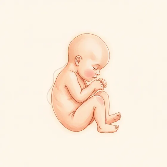 Baby in Schwangerschaftswoche 31