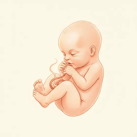 Baby in Schwangerschaftswoche 32