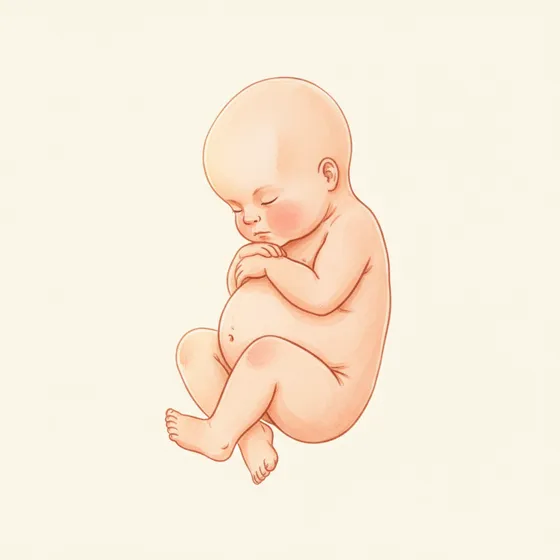 Baby in Schwangerschaftswoche 35
