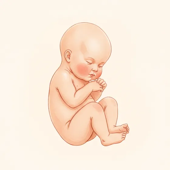 Baby in Schwangerschaftswoche 36