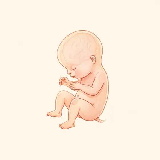 Baby at pregnancy week 7